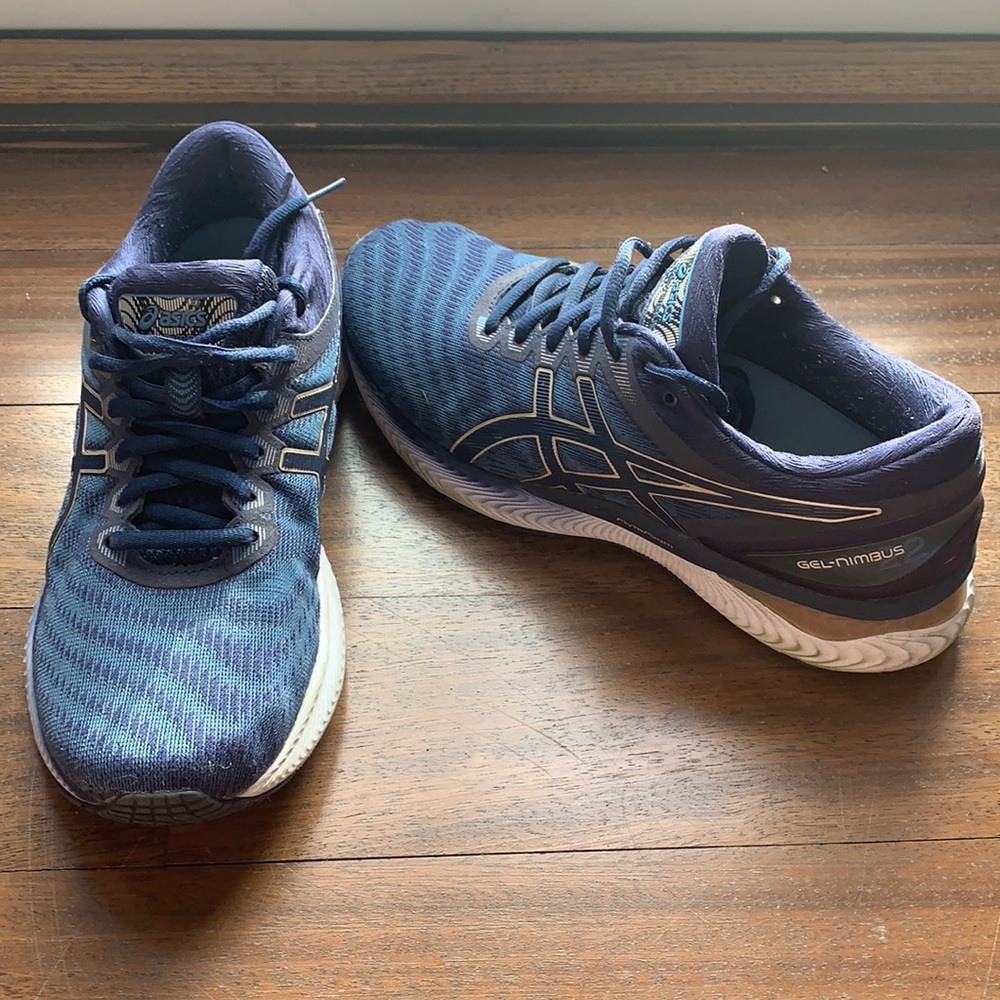 ASICS gel-nimbus blue sneakers